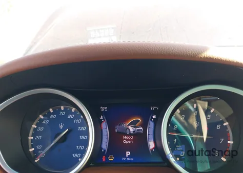 2014 Maserati Ghibli S Q4 from USA, damaged, VIN ZAM57RTA3E1122133